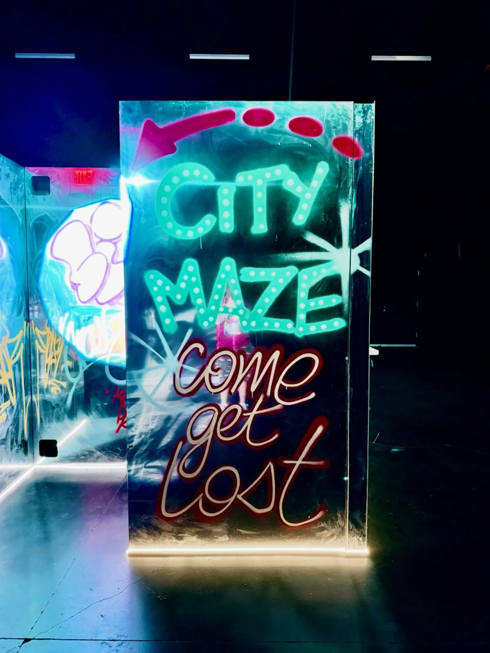 City Maze installation photograph